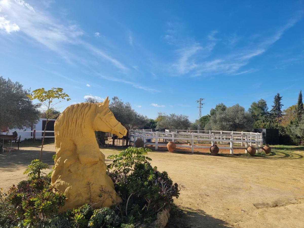 Finca Rural La Canera 16 Huespedes Seville Ngoại thất bức ảnh